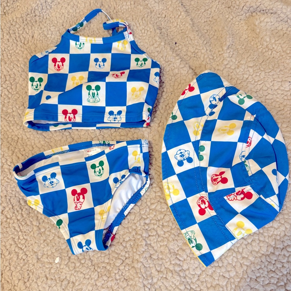 Hanna Andersson Disney swim set